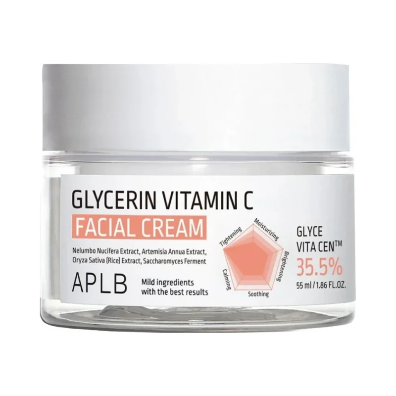 APLB Озаряващ крем за лице Glycerin Vitamin C