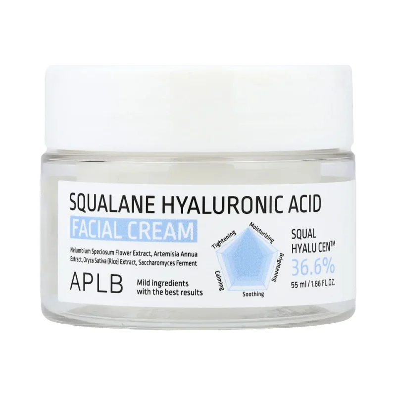 APLB Крем за лице Squalane Hyaluronic Acid