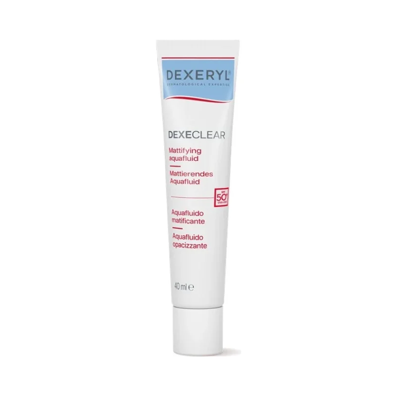 Dexeryl Dexeclear Матиращ аквафлуид за лице, SPF50+