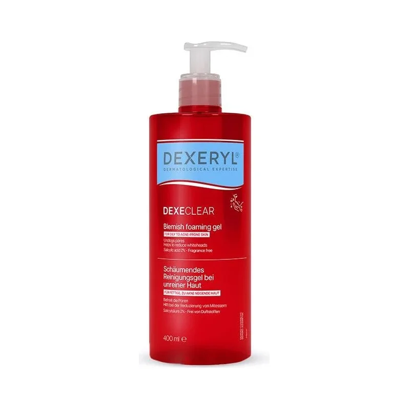Dexeryl Dexeclear Измиващ гел против несъвършенства