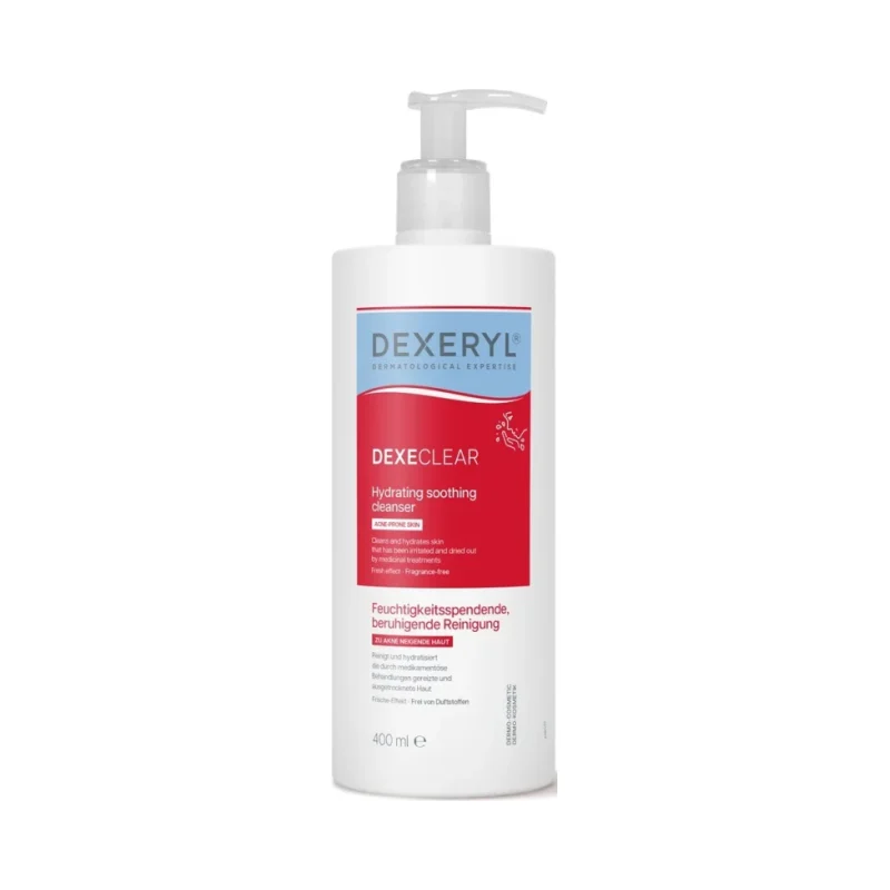 Dexeryl Dexeclear Хидратиращ и успокояващ измиващ гел