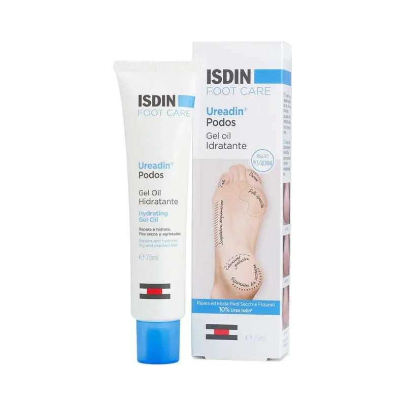 Isdin Ureadin Гел-олио за напукани пети Podos