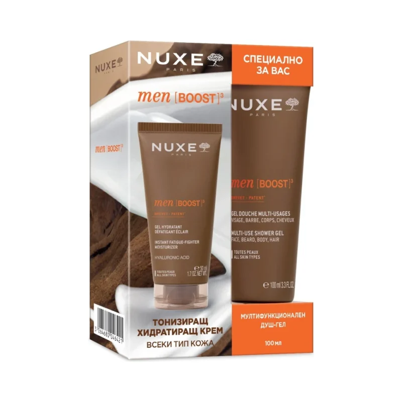 Nuxe Men Boost Хидратиращ гел против умора