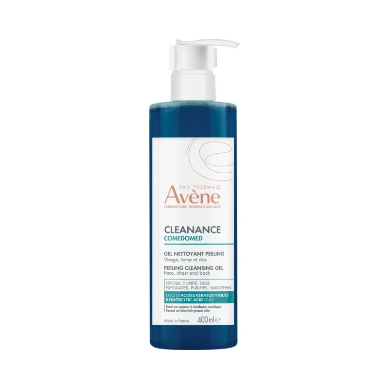 Avène Cleanance Почистващ пилинг гел за лице и тяло Comedomed