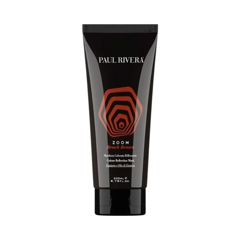 Paul Rivera Zoom Оцветяваща маска за коса, Beach Brown