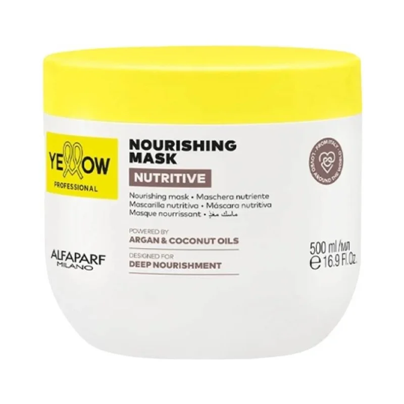 Alfaparf Yellow Nutritive Подхранваща маска с арган и кокос
