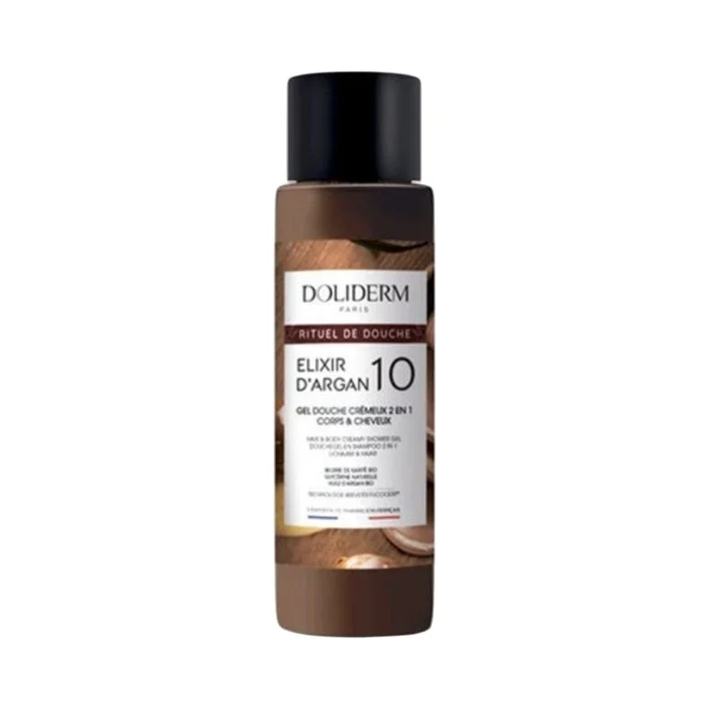 Doliderm Душ гел 2 в 1 Elixir d'Argan 10