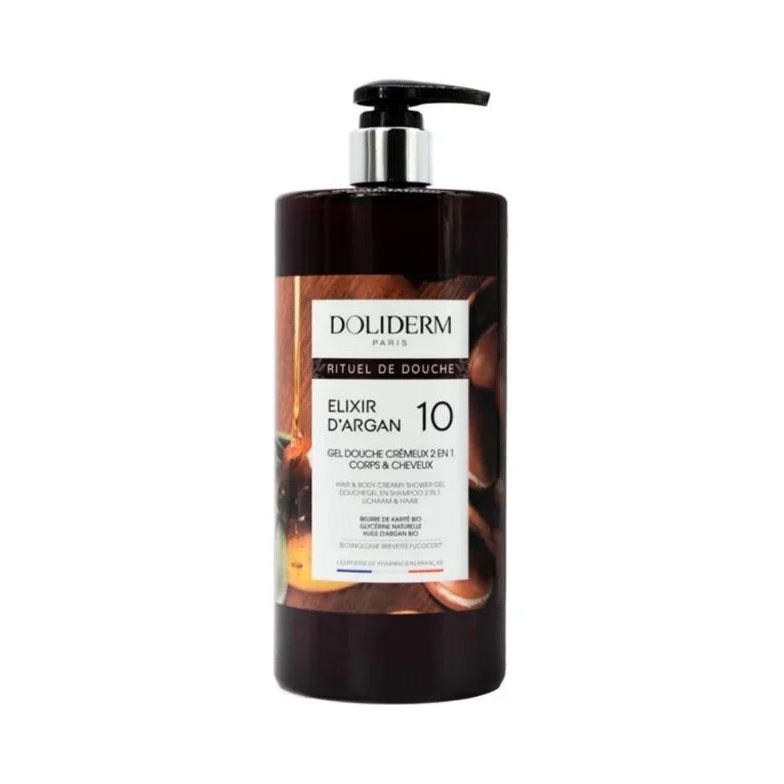 Doliderm Душ гел 2 в 1 Elixir d'Argan 10