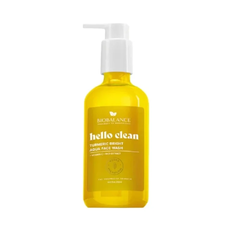 Biobalance Hello Clean Измивен гел за лице Turmeric Bright