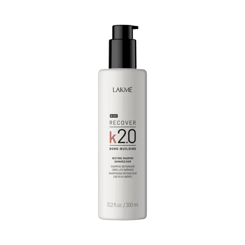 Lakmé К2.0 Шампоан с биомиметични пептиди за молекулярно възстановяване