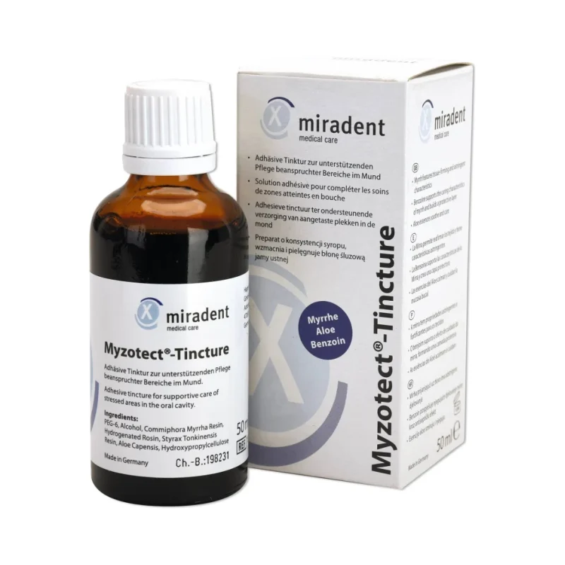 Miradent Тинктура с алое, бензoин и смирна Myzotect-Tincture