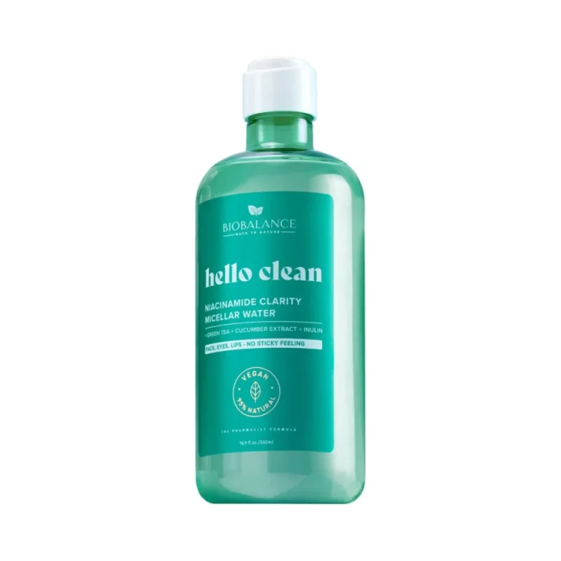 Biobalance Hello Clean Мицеларна вода с ниацинамид