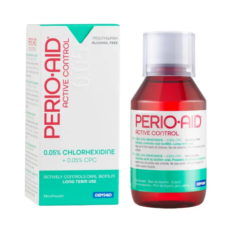 Dentaid PerioAid Вода за уста Active Control, 0.05% CHX + 0.05% CPC