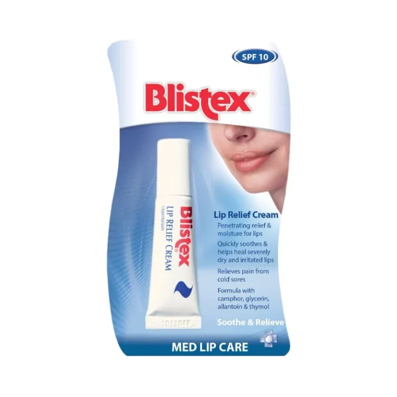 Blistex Крем-балсам за напукани устни, SPF10