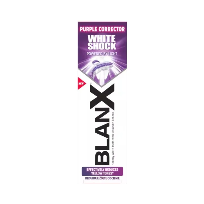 BlanX Паста за зъби White Shock Purple Corrector