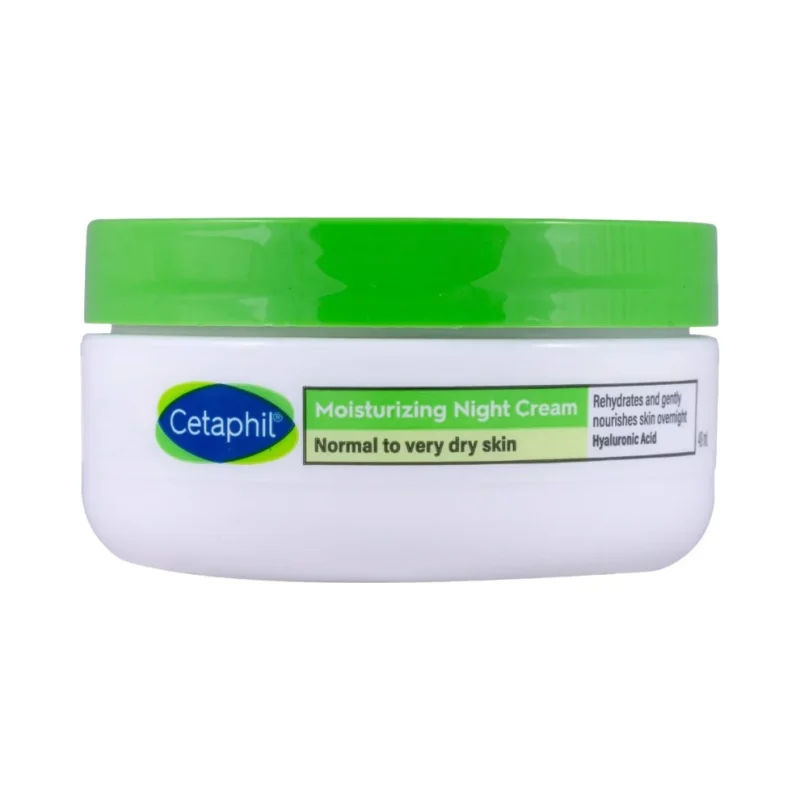 Cetaphil Хидратиращ нощен крем за лице за нормална до много суха кожа