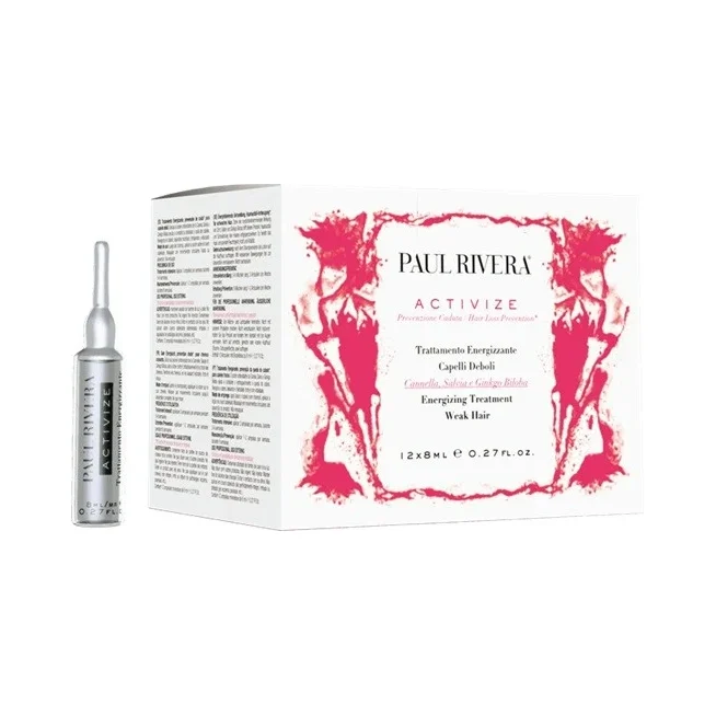 Paul Rivera Activize Енергизиращи ампули против косопад, 12 x 8 ml