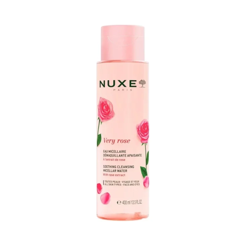 Nuxe Very Rose Успокояваща мицеларна вода