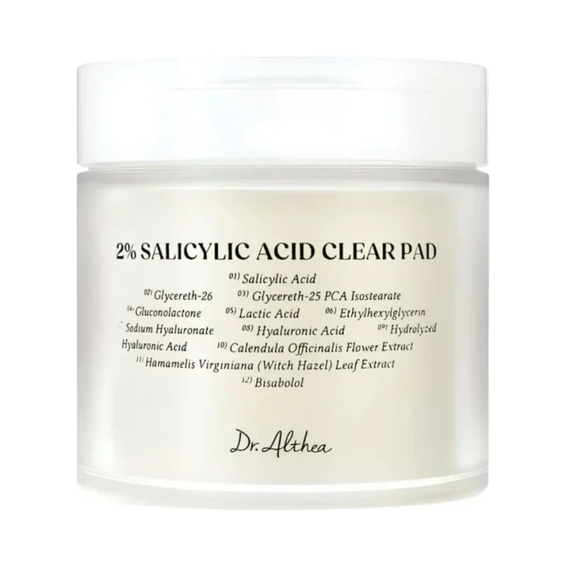 Dr. Althea Ексфолиращи тонер падове за лице 2% Salicylic Acid, 65 броя