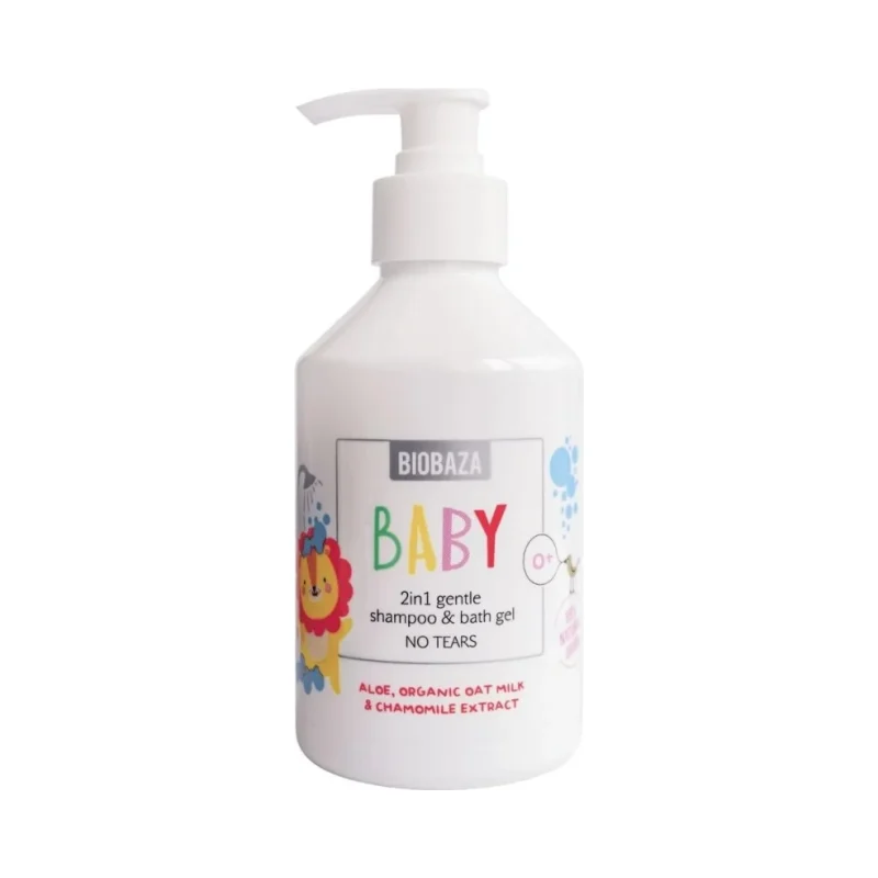 Biobaza Baby Бебешки шампоан и душ гел 2 в 1