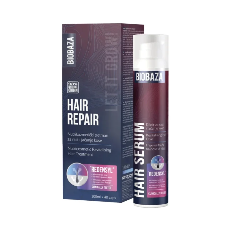 Biobaza Hair Repair Серум против косопад и за бърз растеж на косата