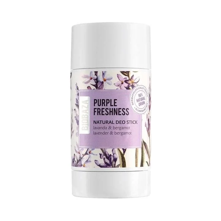 Biobaza Purple Freshness Стик дезодорант с лавандула и бергамот