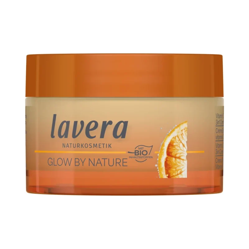 Lavera Glow by Nature Дневен крем за лице с витамин C