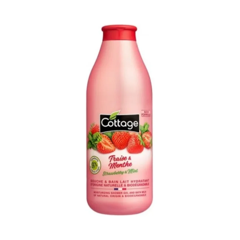 Cottage Душ гел и пяна за вана Strawberry & Mint