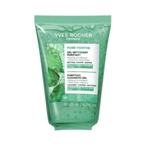 Yves Rocher Pure Menthe Почистващ гел за лице