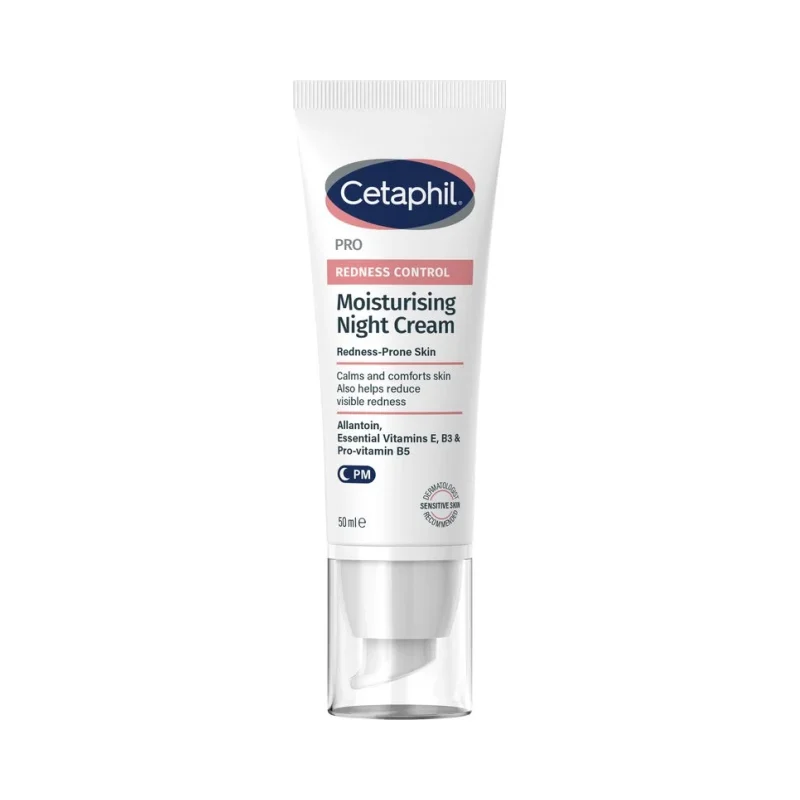 Cetaphil Pro Redness Control Хидратиращ нощен крем за лице