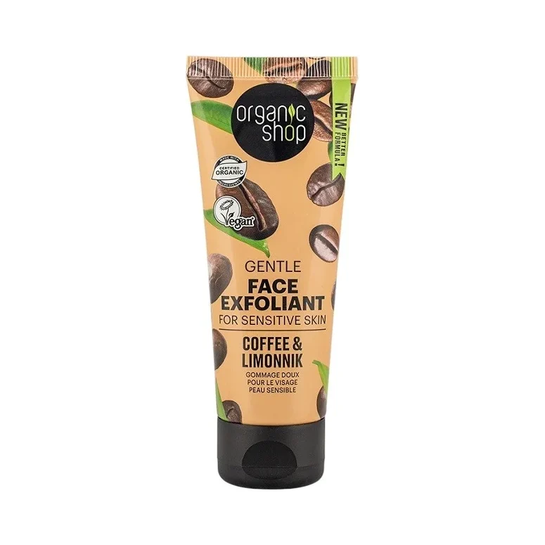 Organic Shop Скраб за лице Coffee & Limonnik