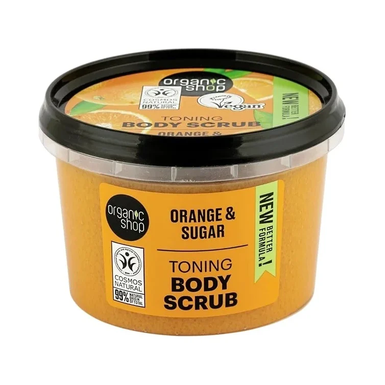 Organic Shop Скраб за тяло Orange & Sugar