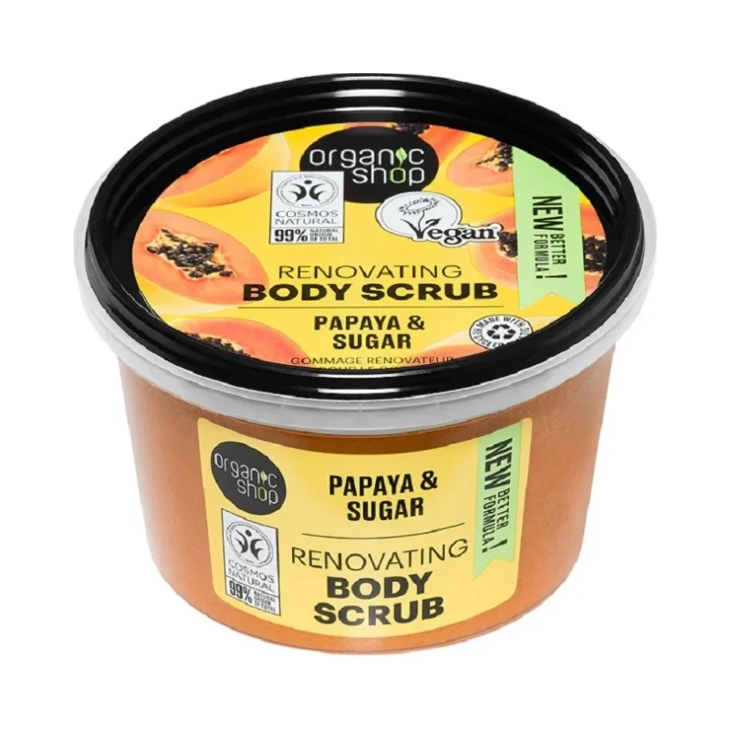 Organic Shop Скраб за тяло Papaya & Sugar