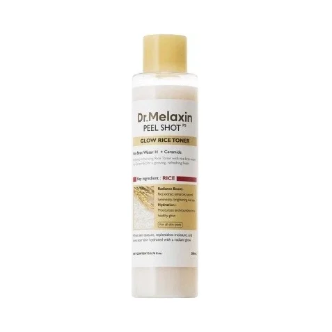 Dr. Melaxin Озаряващ тонер за лице Glow White Rice