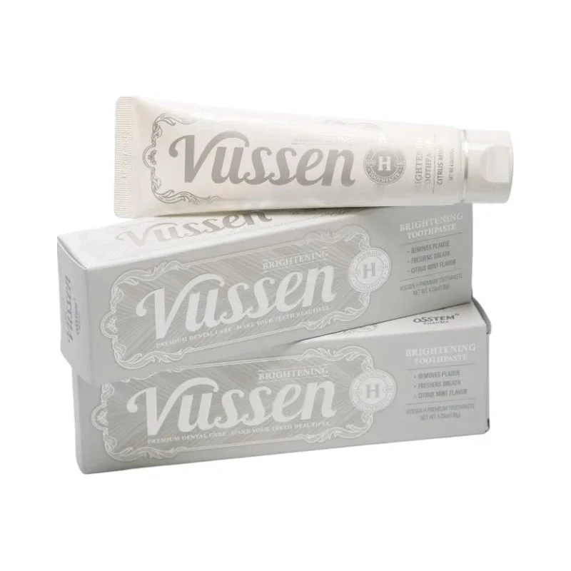 Vussen Избелваща паста за зъби H Brightening, с хидроксиапатит 5%