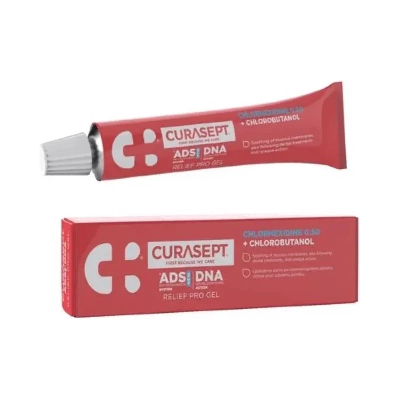 Curasept ADS DNA Relief Pro Гел за зъби с 0.5% хлорхексидин