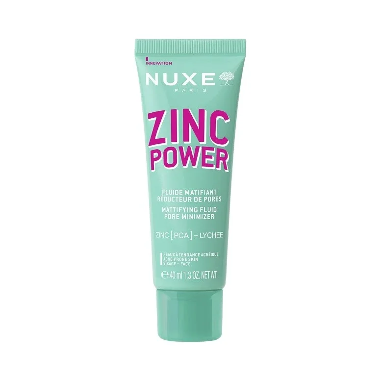 Nuxe Zinc Power Матиращ флуид за минимизиране на порите