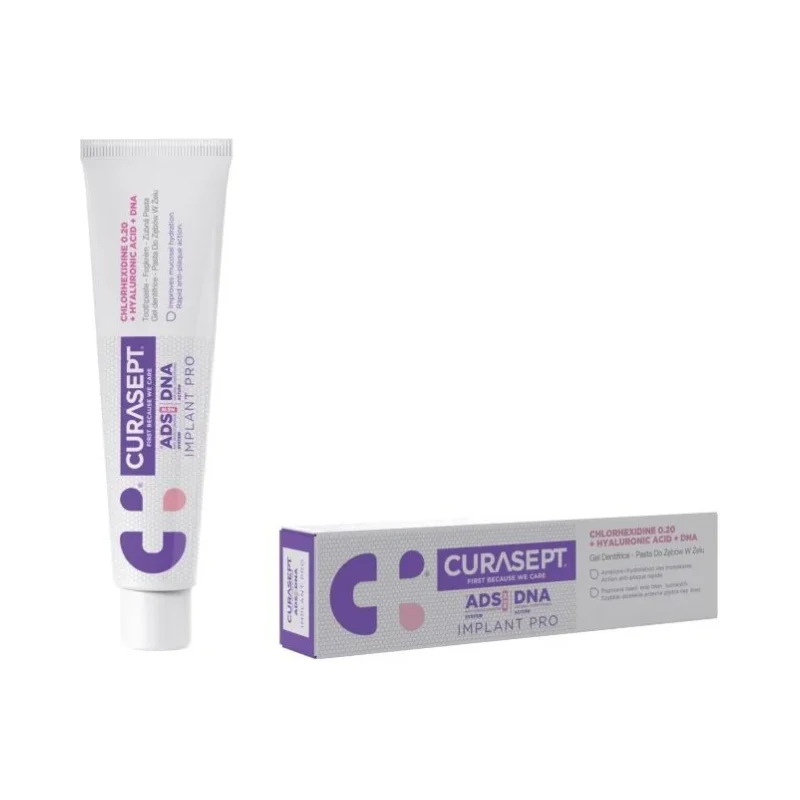 Curasept ADS DNA Implant Pro Паста за зъби с 0.2% хлорхексидин