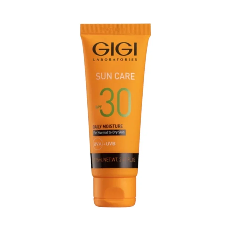 GIGI Sun Care Овлажняващ слънцезащитен крем за суха кожа, SPF30