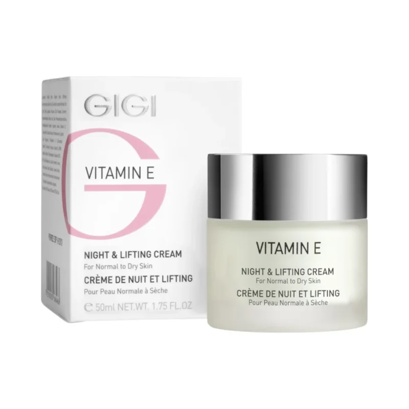 GIGI Vitamin E Нощен лифтинг крем за нормална до суха кожа