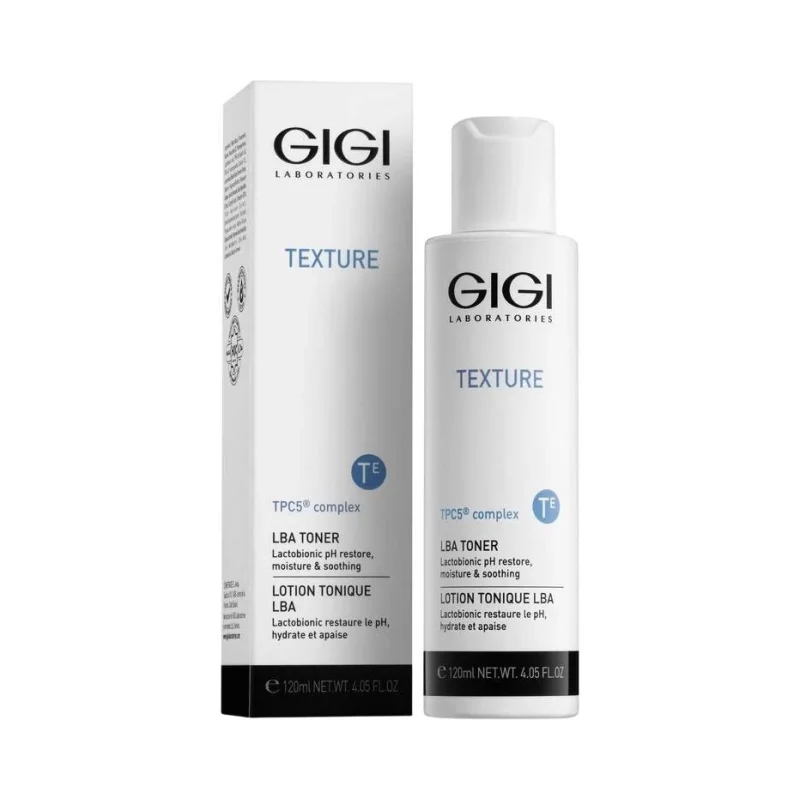 GIGI Texture Пилинг тонер за лице с лактобионова киселина