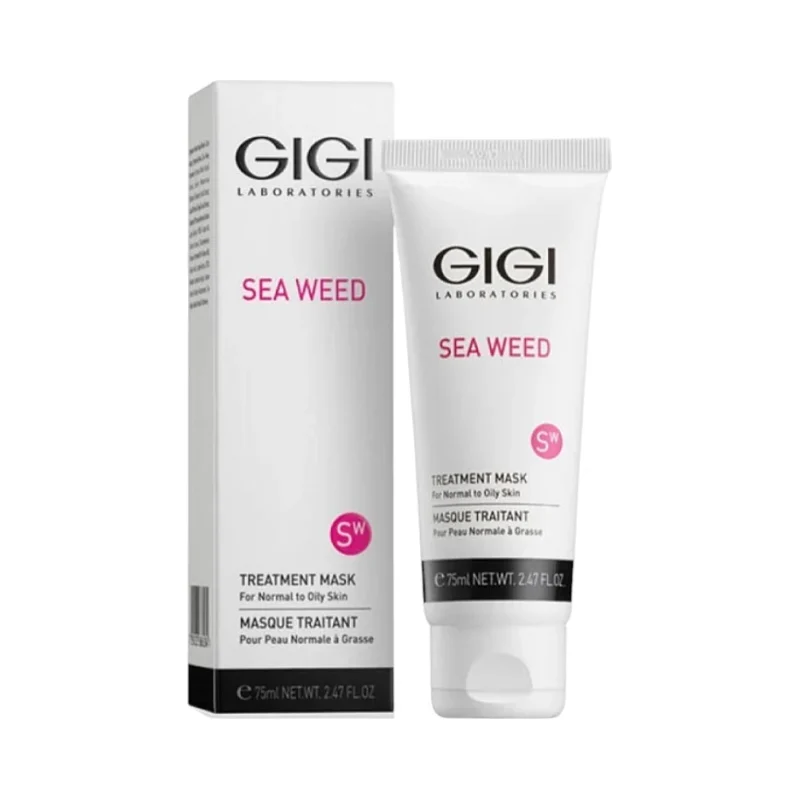 GIGI See Weed Маска за лице за мазна и чувствителна кожа