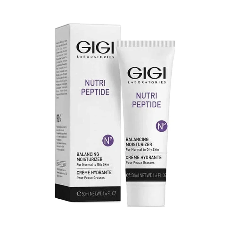 GIGI Nutri Peptide Хидробалансиращ крем за мазна кожа