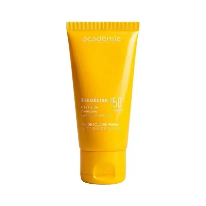 Academie Bronzecran Слънцезащитен флуид за лице, SPF50+