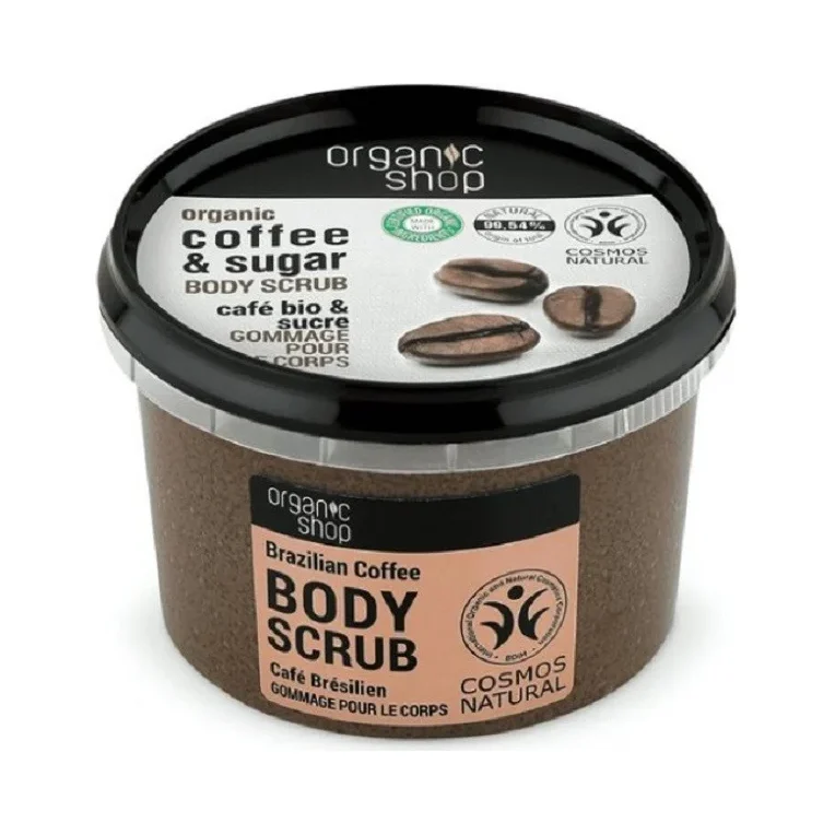 Organic Shop Омекотяващ скраб за тяло Coffee & Sugar