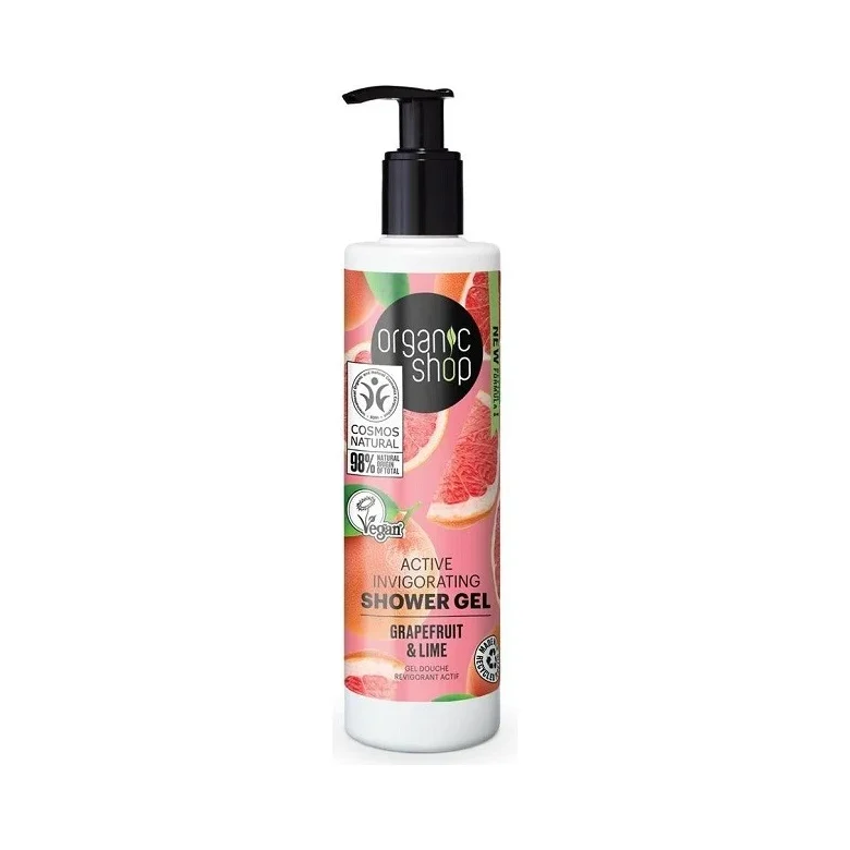 Organic Shop Душ гел Grapefruit & Lime