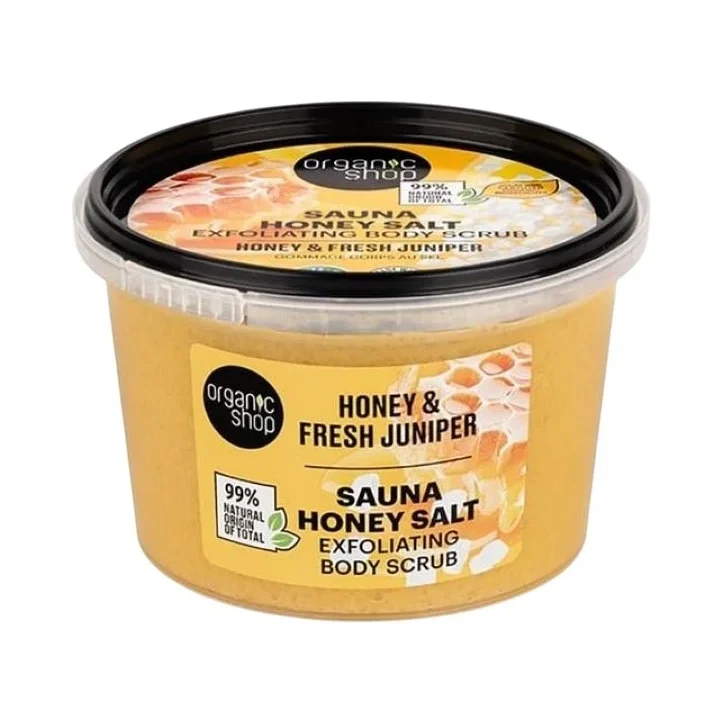 Organic Shop Скраб за тяло Honey & Fresh Juniper