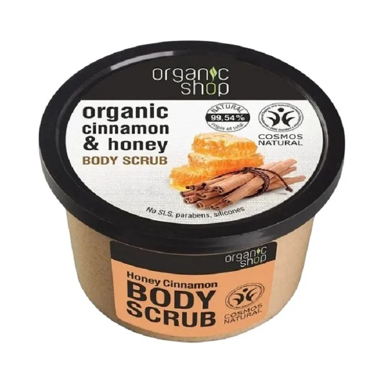 Organic Shop Скраб за тяло Cinnamon & Honey