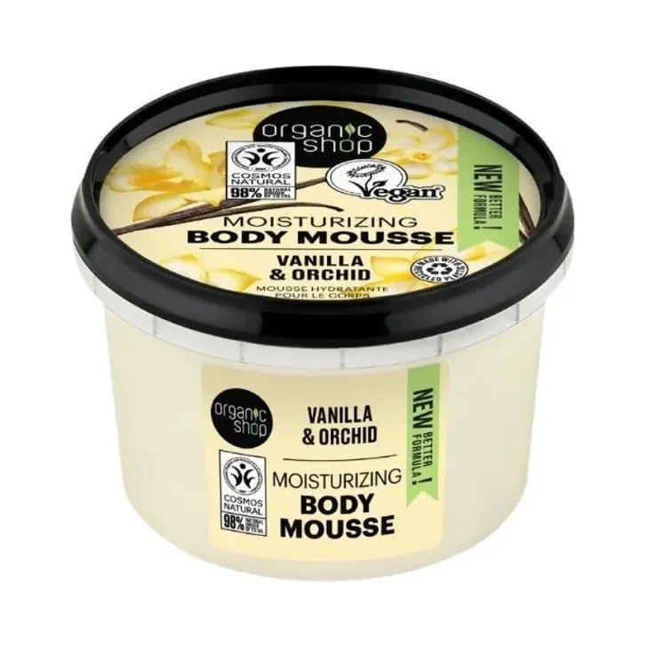 Organic Shop Мус за тяло Vanilla & Orchid