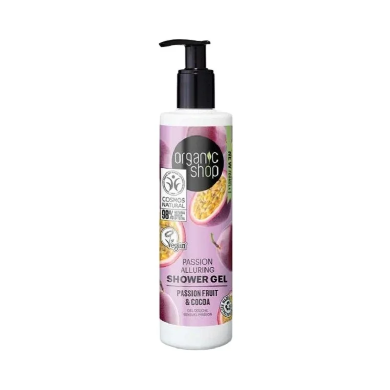 Organic Shop Душ гел Passion fruit & Cocoa